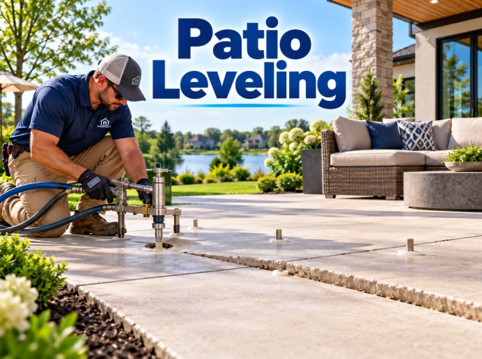 Patio Leveling in Torrance, CA