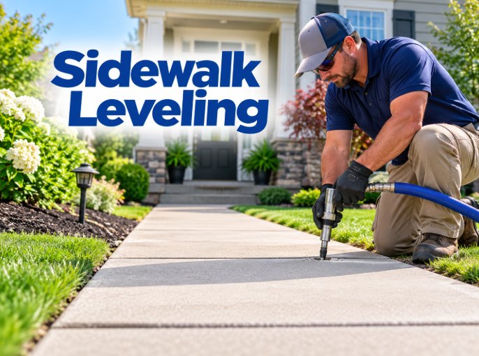 Sidewalk Leveling in Torrance, CA